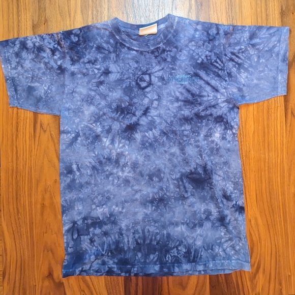 Jimmy Buffett tie dye blue Margaritaville shirt, size L - Picture 1 of 13